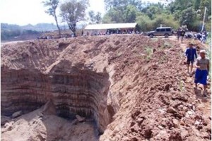 Kondisi Eks galian c di desa Cipancur